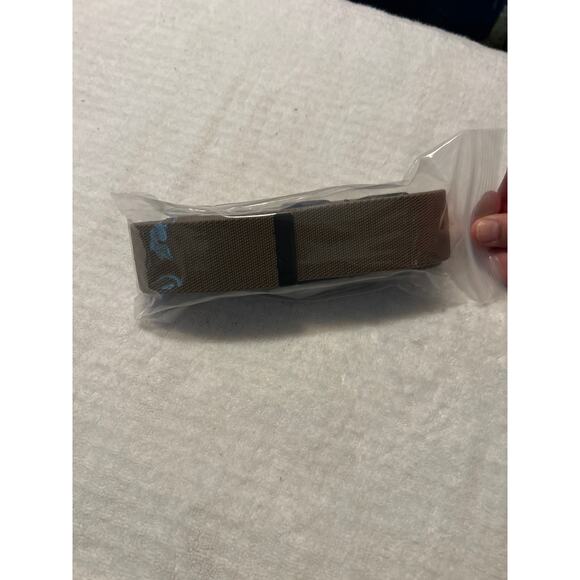 NIP Tan Military Style Tactical Belt for Men, Quick-Release Metal Buckle - Picture 3 of 6